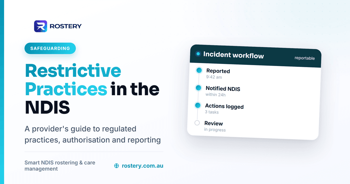 Restrictive Practices in the NDIS: A Provider's Guide