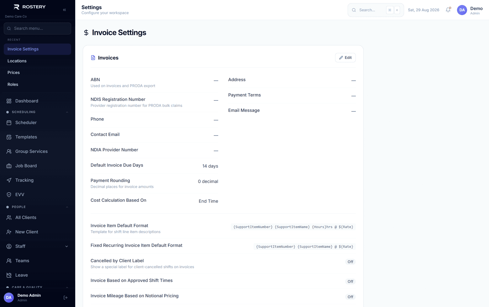 Cancellation and billing rules applied consistently