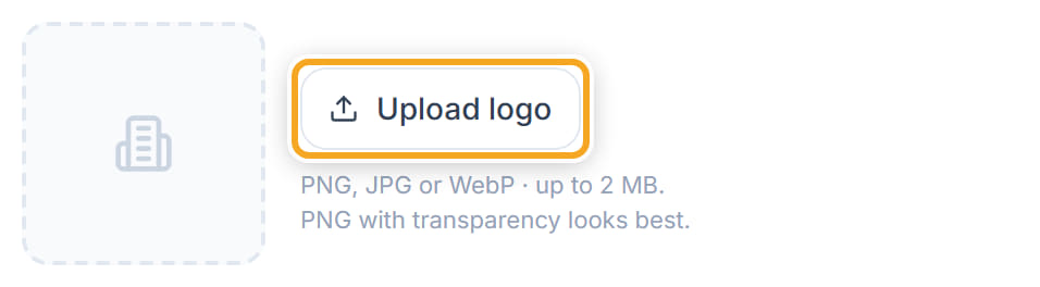 Branding, step 2
