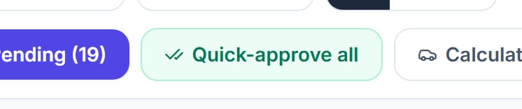Timesheets, step 6