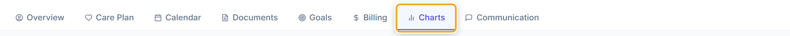 Client Charts, step 1