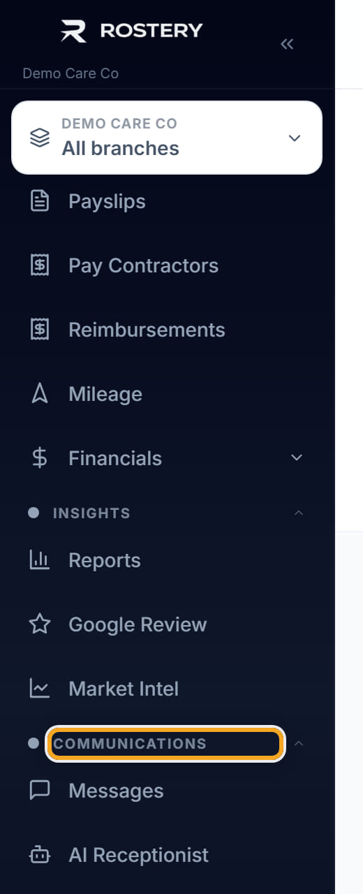Client Communication, step 1