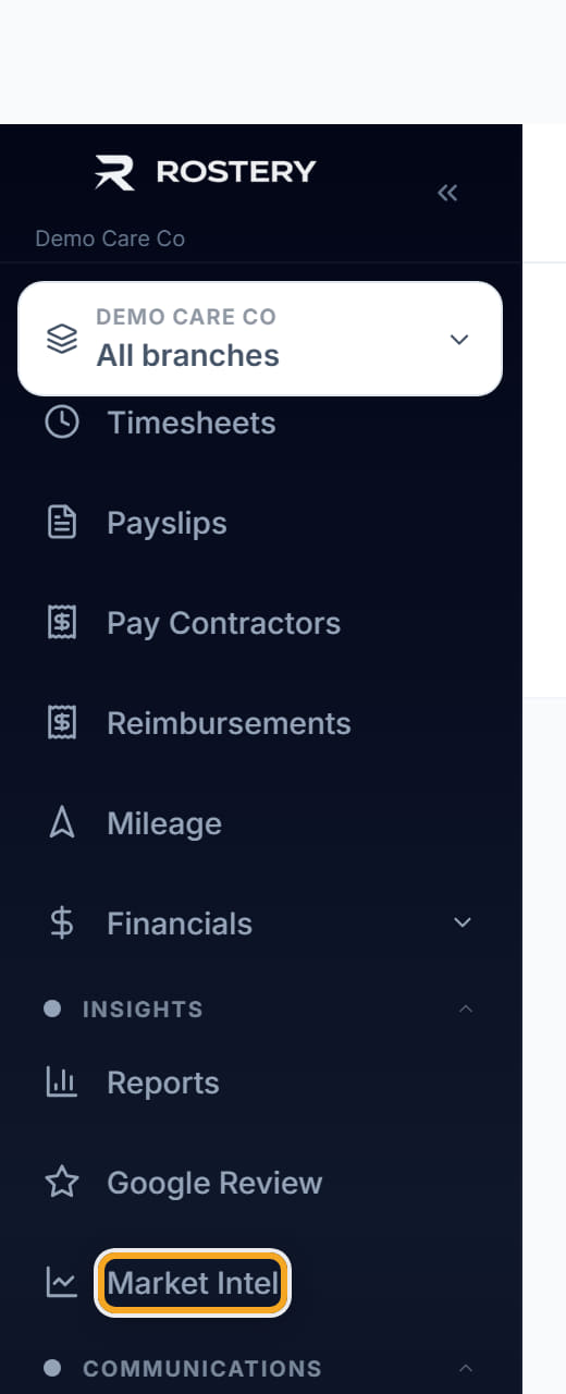 Contacts, teams and referral stakeholders, step 3