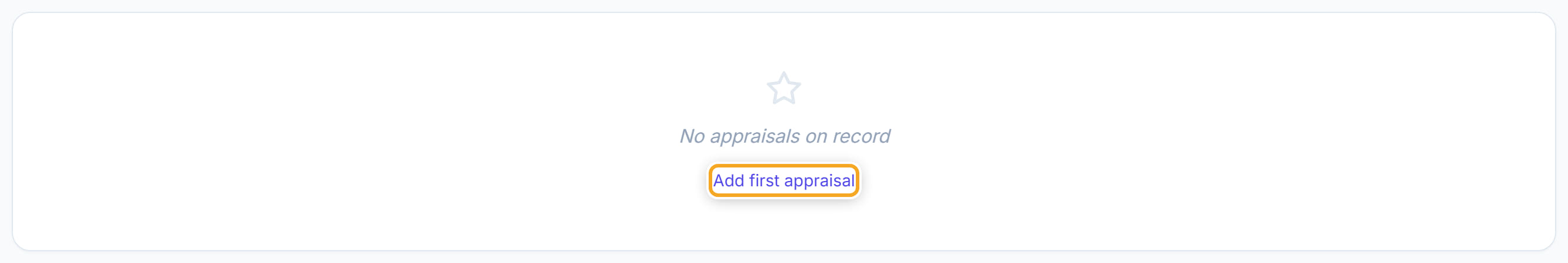 Staff Appraisal, step 1