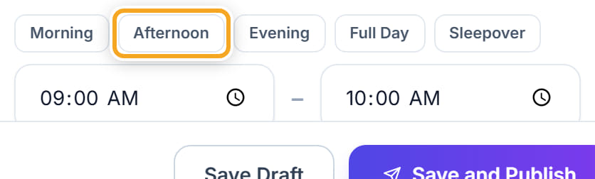 Add a shift, step 5